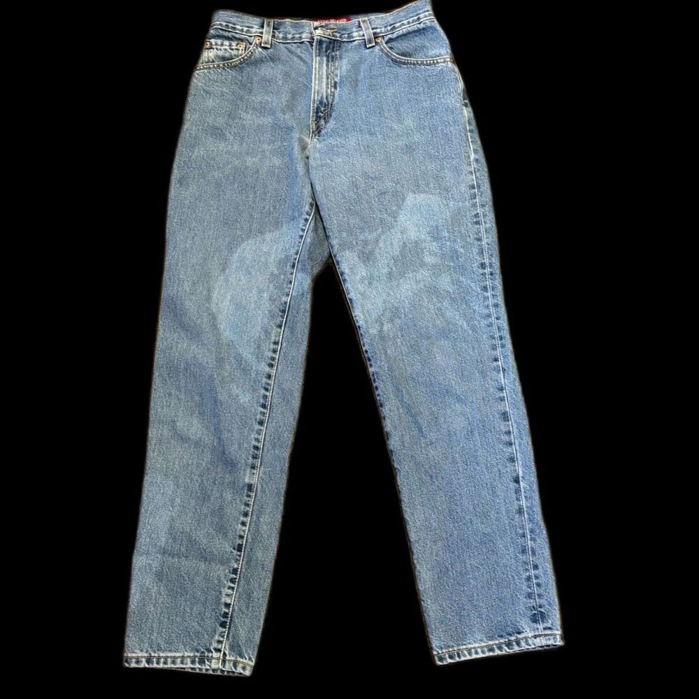 Vintage Levi's 550 size 10 Missus Long Tapered High Waist Jeans